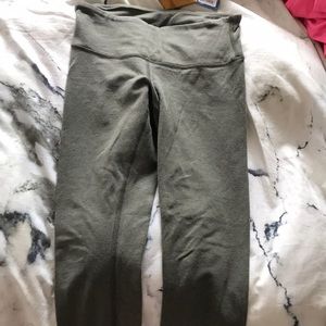 Army green lululemons